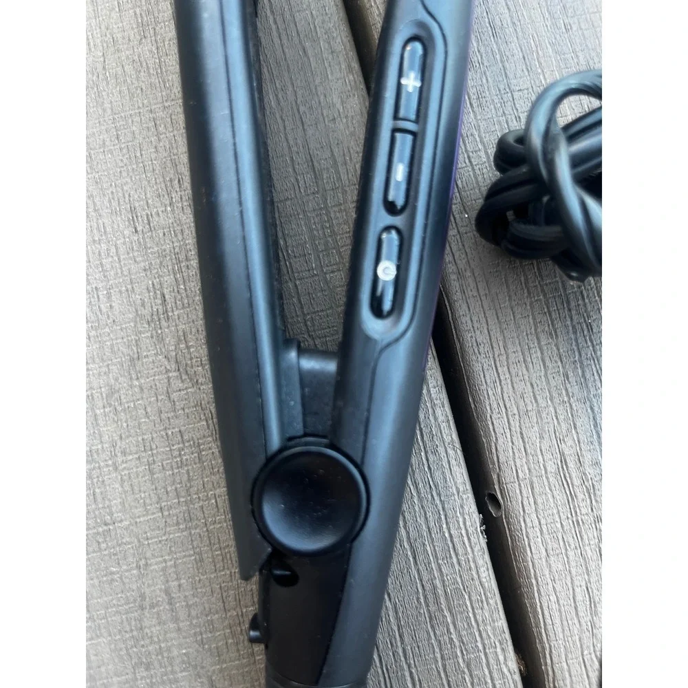 Remington Purple Ceramic Flat Iron Hair Straightener Digital Display Wide Plate